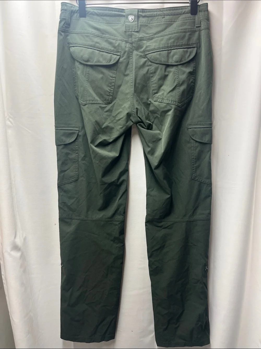 Kuhl 6495 Olive Green Freeflex Roll Up Outdoor Hiking Convertible Pants- 6 - Picture 4 of 6